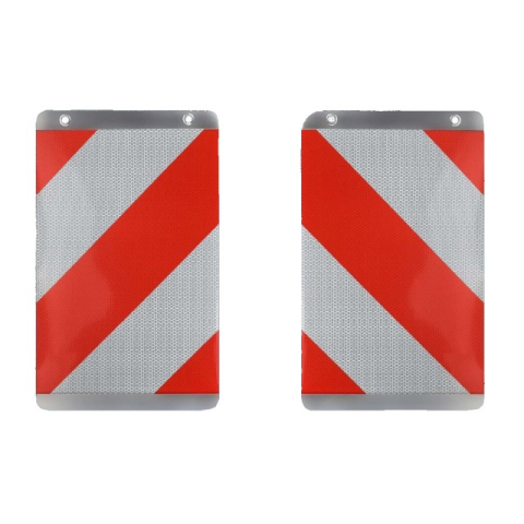 Placute/Autocolante Convoi-Gabarit - Set marcaj lift hidraulic cu suport