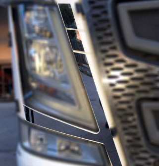 Accesorii Camion & Remorca - Set ornament far cromat VOLVO FH4 2013-2020