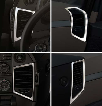 Accesorii Camion & Remorca - Set ornamente cromate cabina aer conditionat MERCEDES ACTROS 1845