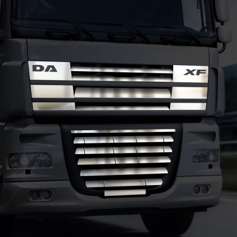 Accesorii Camion & Remorca - Set ornamente cromate DAF M2 XF/CF/XF 105