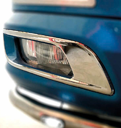 Accesorii Camion & Remorca - Set ornamente cromate far ceata DAF XF 106