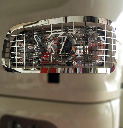 Accesorii Camion & Remorca - Set ornamente cromate far ceata DAF XF