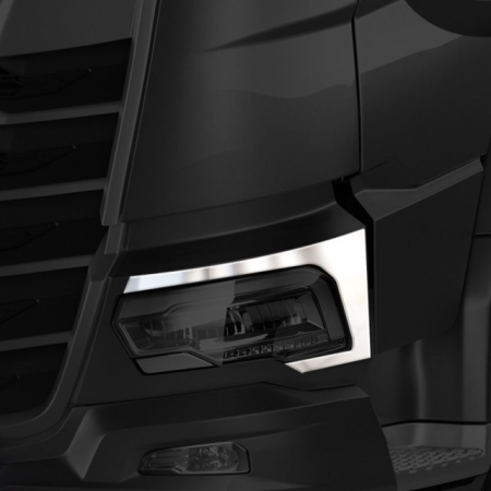 Ornamente Camion - Set ornamente cromate far DAF XF/XG/XG+ 2021+