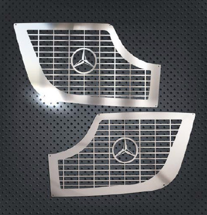 Ornamente Camion - Set ornamente cromate far MERCEDES ACTROS 1842 / MP4