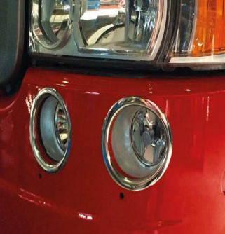 Accesorii Camion & Remorca - Set ornamente cromate faruri SCANIA