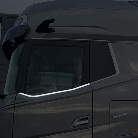 Accesorii Camion & Remorca - Set ornamente cromate geam cabina DAF XF/XG/XG+ 2021+