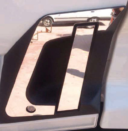 Accesorii Camion & Remorca - Set ornamente cromate maner usa RENAULT modelele T