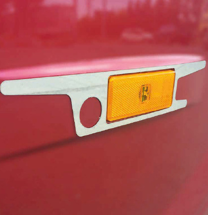 Ornamente Camion - Set ornamente cromate marcaj lateral MERCEDES ACTROS MP4