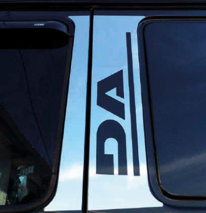 Ornamente Camion - Set ornamente cromate usa DAF XF