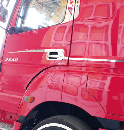 Ornamente Camion - Set ornamente cromate usa dunga Z MERCEDES AXOR