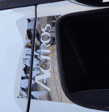 Ornamente Camion - Set ornamente cromate usa MERCEDES ACTROS MP4 MP5