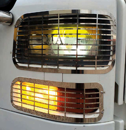 Ornamente Camion - Set ornamente far cromate MAN TGA