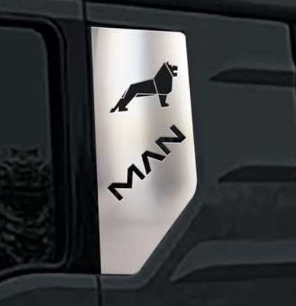 Ornamente Camion - Set ornamente geam lateral cromate MAN TGX 2021+