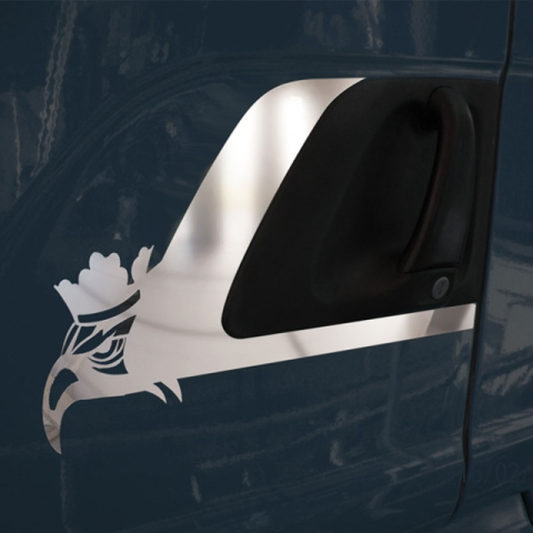 Accesorii Camion & Remorca - Set ornamente maner usa Cromate SCANIA 1998-2016