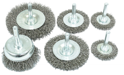 Accesorii Camion & Remorca - Set perii pentru slefuit 6 buc