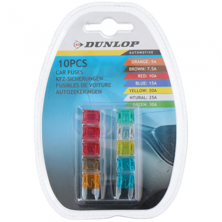 Accesorii Electrice - Set siguranta auto mini 10buc