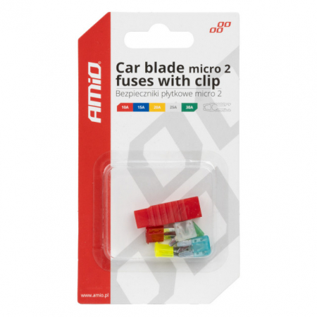 Accesorii Electrice - Set sigurante micro 2 cu penseta extractie
