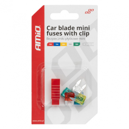 Accesorii Electrice - Set sigurante mini cu penseta extractie