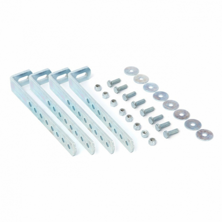 Accesorii Lazi Scule - Set Suporti Prindere de Podea pentru Lăzi de Scule – Sistem Metalic Rezistent pentru Camioane