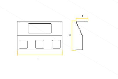 Set Suporti Prindere Laterală pentru Rezervor Apă 30–50L – Sistem Metalic Rezistent pentru Camion [1]