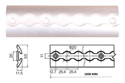 Sina ancorare din aluminiu 100 cm [1]