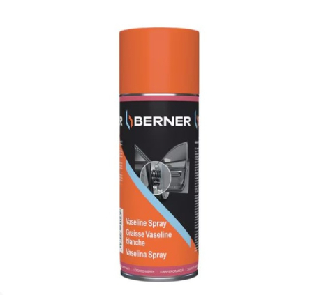 Intretinere Auto - Spray vaselina alba Berner, 400 ml
