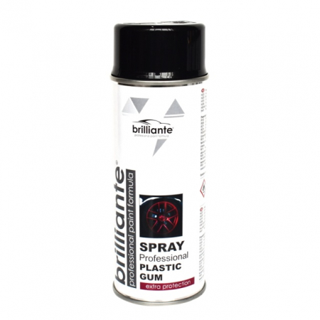 Spray Vopsea - Spray vopsea cauciucata, negru 400ml
