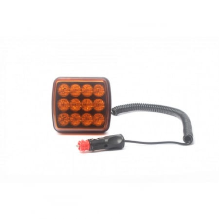 Rampe Luminoase-Stroboscoape - Stroboscop 12 led-uri, fixare cu magnet