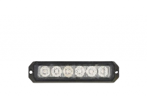 Rampe Luminoase-Stroboscoape - Stroboscop  6 led-uri lumina portocalie