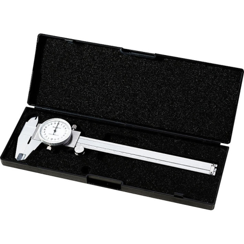 Trusa Scule-Unelte-Accesorii Service - Subler din inox cu cadran 150mm