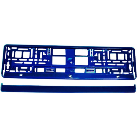 Accesorii Utile - Suport numar inmatriculare albastru