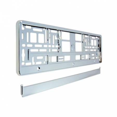 Accesorii - Suport numar inmatriculare cromat