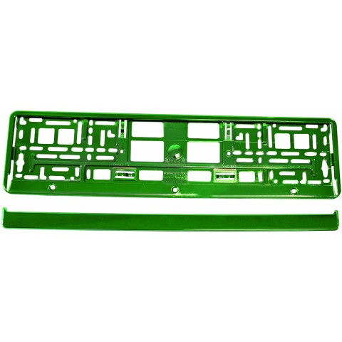 Accesorii Utile - Suport numar inmatriculare verde
