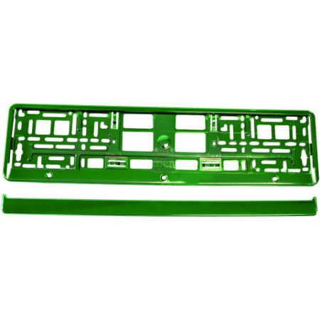 Accesorii - Suport numar inmatriculare verde