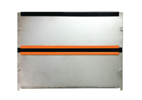 Protectie, Siguranta & ADR - Suport numere ADR inox 400x300