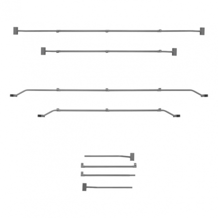 Suport prelata reglabil 132 - 204cm pentru remorca [5]