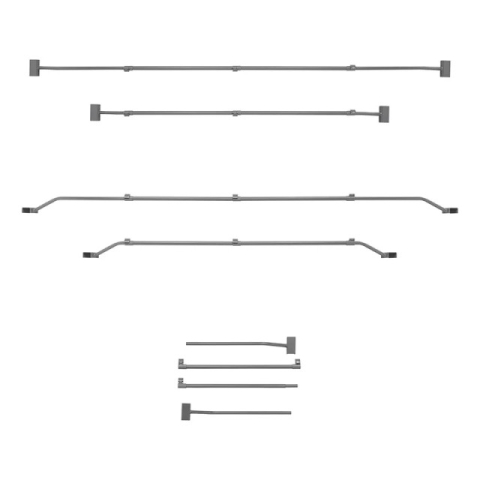 Suport prelata reglabil 132-204cm pentru remorca [5]