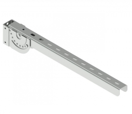 Bare/Profile/Scanduri/Parabiciclisti - Suport rabatabil parabiciclisti zincat 720mm