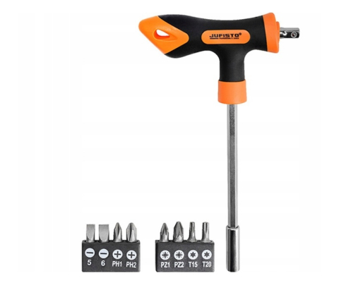 Service, Mecanica & Consumabile - Surubelnita tip T, 9 capete de surubelnita