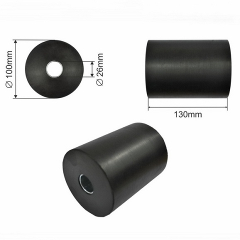 Accesorii Camion & Remorca - Tampon cauciuc 100x130 mm