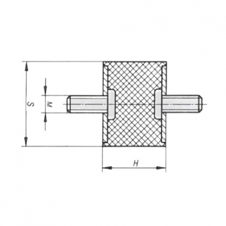 Tampon cilindric cauciuc [1]