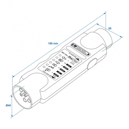 Tester de prize de remorca 7 Pini 12V [5]