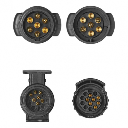 Tester de prize de remorca 7 Pini 12V cu 2 adaptoare [6]