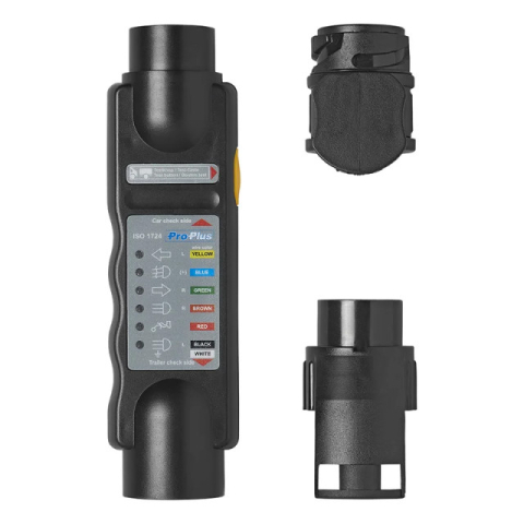 Tester de prize de remorca 7 Pini 12V cu 2 adaptoare [3]