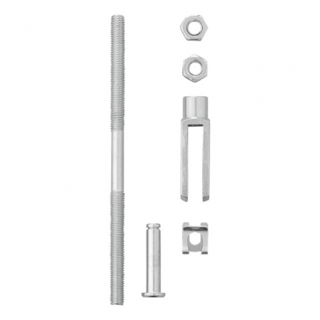 Tija franare trailer 160mm cu clevis M8 [5]