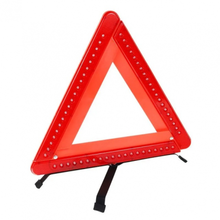 Truse Sanitare / Triunghiuri Presemnalizare Avarie - Triunghi de avarie reflectorizant cu LED 420X420X420MM