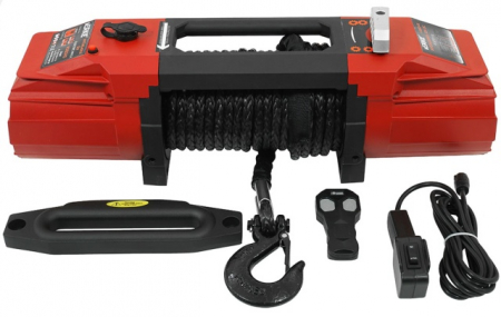 Off Road - Troliu 12V 13500LBS cablu sintetic