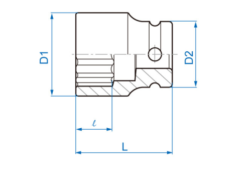 Tubulara impact 1/2 12mm [1]