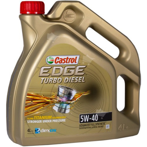 Ulei - Ulei motor Castrol EDGE, TURBO DIESEL, 5W-40, 5L
