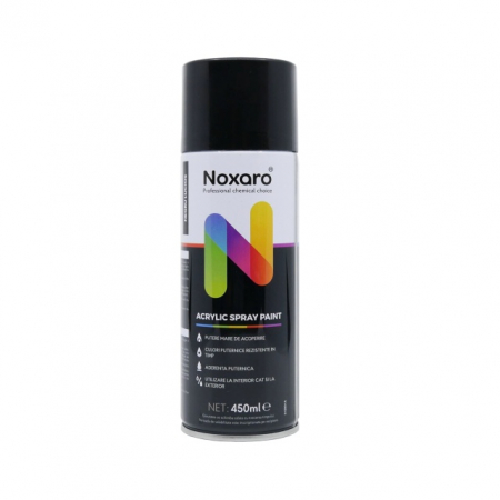 Spray Vopsea - Vopsea spray negru lucios 450ml